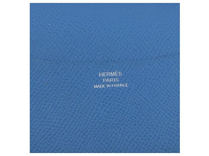 Hermès HERMES Day Planner Cover Leather Light Blue Auth bs33531 - view 21