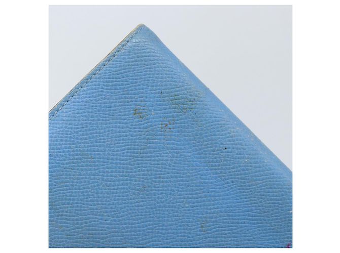 Hermès HERMES Day Planner Cover Leather Light Blue Auth bs33531 - view 7