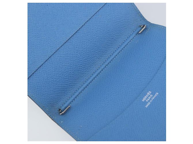 Hermès HERMES Day Planner Cover Leather Light Blue Auth bs33531 - view 9