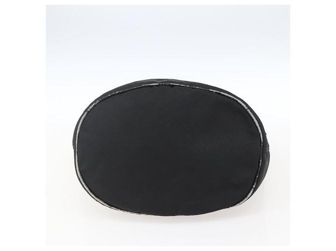 Borsa a mano FENDI in nylon nero e oro Auth fm5150 D'oro - vista 5