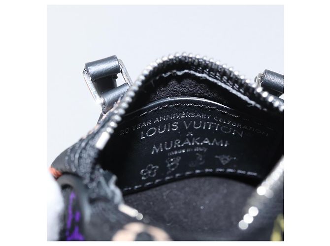 LOUIS VUITTON Multicolor Micro Speedy Taschenanhänger Schwarz M02459 LV Auth 168038SM - Ansicht 21