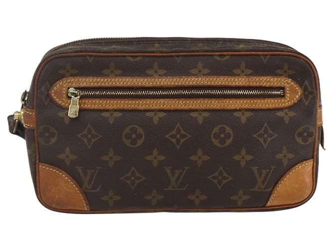 LOUIS VUITTON Clutch Marly Dragonne GM Monogram M51825 LV Auth ka2532 Monogramma - vista 13