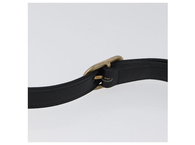 BALLY Borsa a Spalla in Pelle Nera e Oro Auth 173248A Nero D'oro - vista 8
