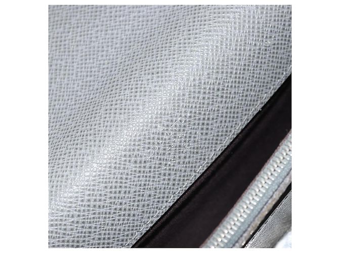 LOUIS VUITTON Clutch Taiga Selenga Ardoise M30782 LV Auth ka010 Grigio - vista 19