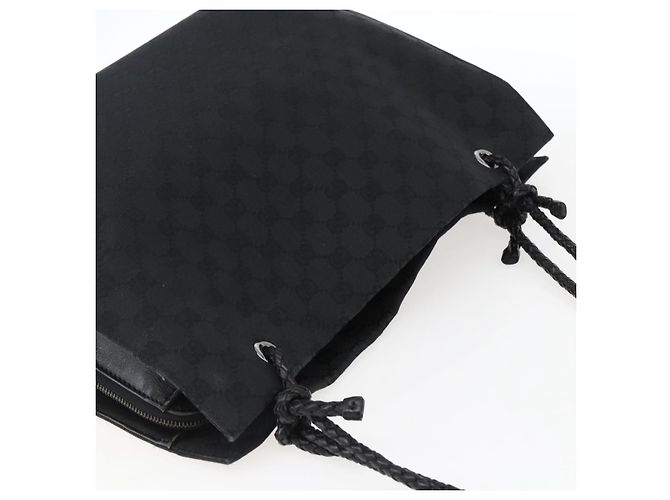 Borsa Tote GG Canvas Gucci Nera 109140 Auth ep13339 Nero - vista 6