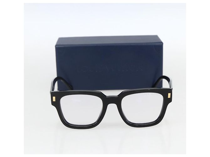 OCCHIALI DA SOLE LOUIS VUITTON Optical LV Escape Bluray Plastica Z1597E Auth 173136M Nero - vista 11