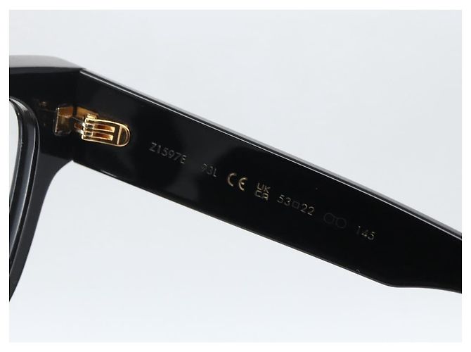 OCCHIALI DA SOLE LOUIS VUITTON Optical LV Escape Bluray Plastica Z1597E Auth 173136M Nero - vista 9