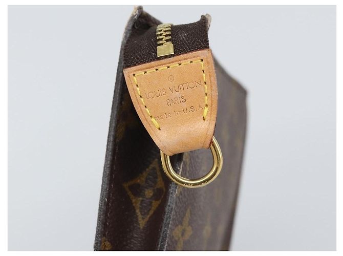 Bucket LOUIS VUITTON Monograma Balde PM Bolsa de Acessórios LV Auth am9736 - vista 8