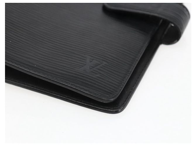 CUBIERTA DE AGENDA MM EPI LOUIS VUITTON NEGRA R20042 LV Auth am10744 Negro - vista 14