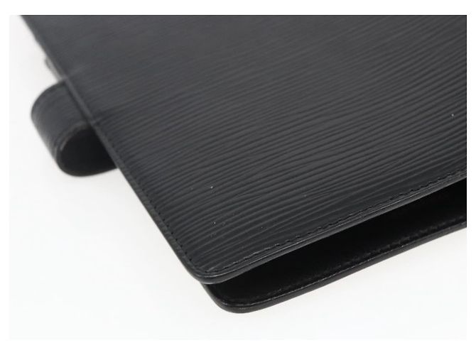 CUBIERTA DE AGENDA MM EPI LOUIS VUITTON NEGRA R20042 LV Auth am10744 Negro - vista 16