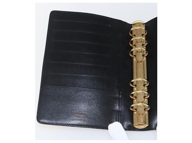 CUBIERTA DE AGENDA MM EPI LOUIS VUITTON NEGRA R20042 LV Auth am10744 Negro - vista 18