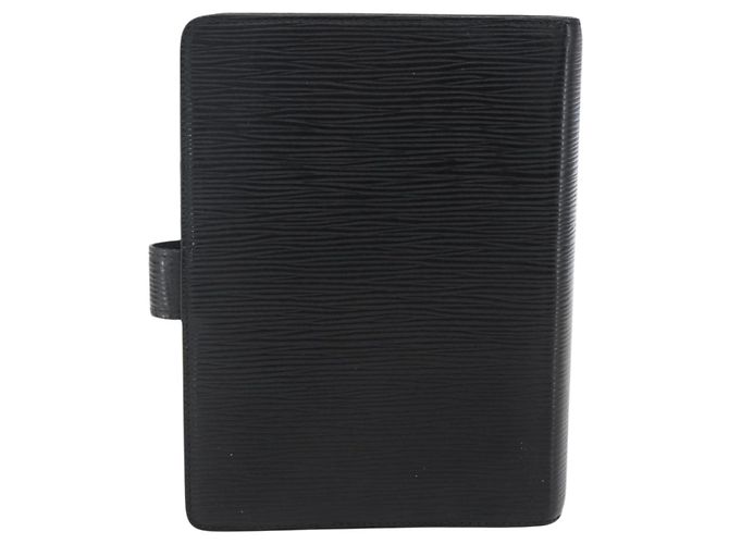 CUBIERTA DE AGENDA MM EPI LOUIS VUITTON NEGRA R20042 LV Auth am10744 Negro - vista 2