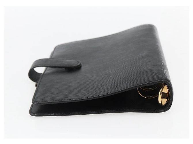 CUBIERTA DE AGENDA MM EPI LOUIS VUITTON NEGRA R20042 LV Auth am10744 Negro - vista 5