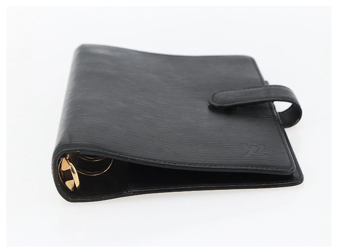 CUBIERTA DE AGENDA MM EPI LOUIS VUITTON NEGRA R20042 LV Auth am10744 Negro - vista 6