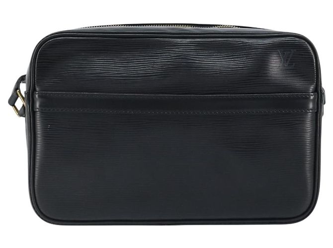 LOUIS VUITTON Borsa a Spalla Epi Trocadero 27 Nera M52312 LV Auth 173112 Nero - vista 13