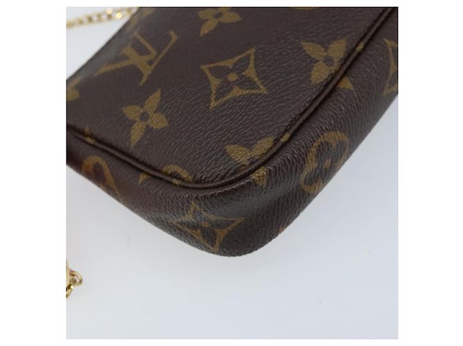 LOUIS VUITTON Monogram Vivienne Mini Pochette Accessori M80863 LV Auth 173263SAM Monogramma - vista 17