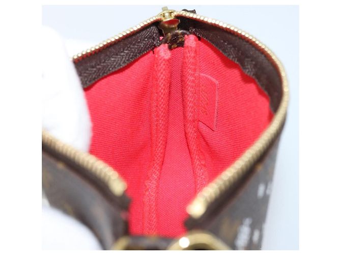 LOUIS VUITTON Monogram Vivienne Mini Pochette Accessori M80863 LV Auth 173263SAM Monogramma - vista 20
