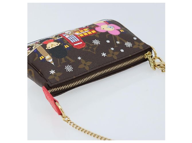 LOUIS VUITTON Monogram Vivienne Mini Pochette Accessori M80863 LV Auth 173263SAM Monogramma - vista 6