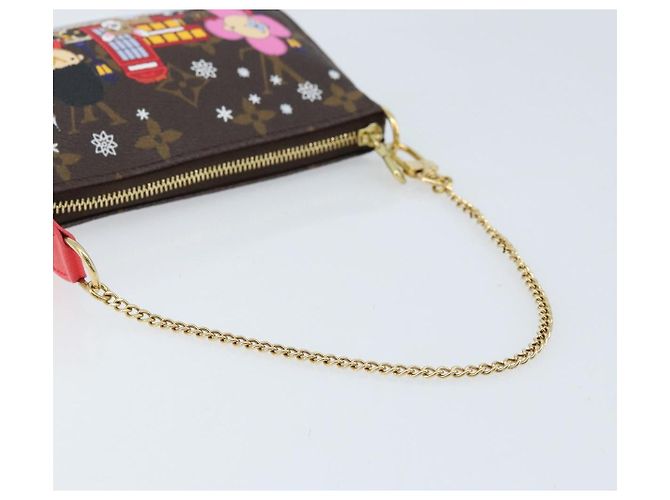 LOUIS VUITTON Monogram Vivienne Mini Pochette Accessori M80863 LV Auth 173263SAM Monogramma - vista 7