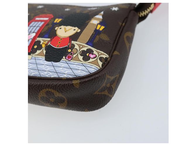 LOUIS VUITTON Monogram Vivienne Mini Pochette Accessori M80863 LV Auth 173263SAM Monogramma - vista 8