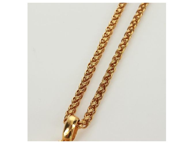 Collana Loupe CHANEL metallo Oro CC Auth 133226V D'oro - vista 10