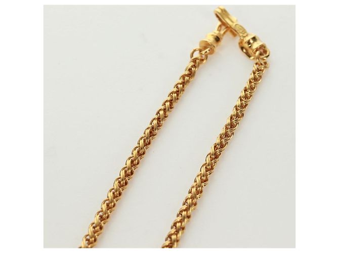 Collana Loupe CHANEL metallo Oro CC Auth 133226V D'oro - vista 12