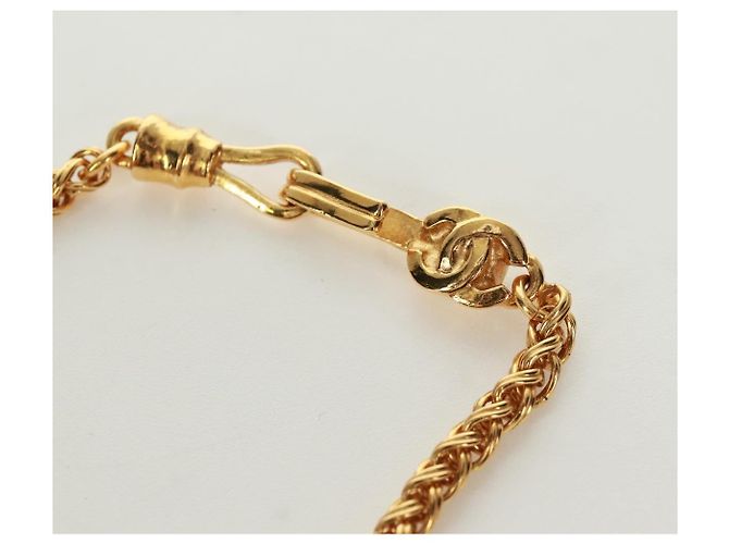 Collana Loupe CHANEL metallo Oro CC Auth 133226V D'oro - vista 13