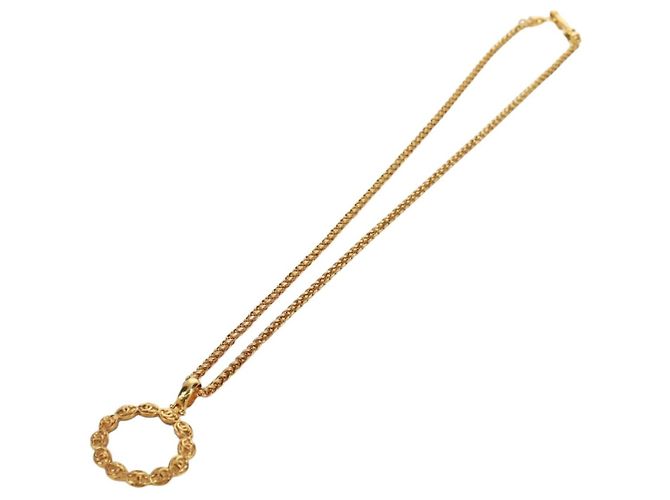Collana Loupe CHANEL metallo Oro CC Auth 133226V D'oro - vista 8