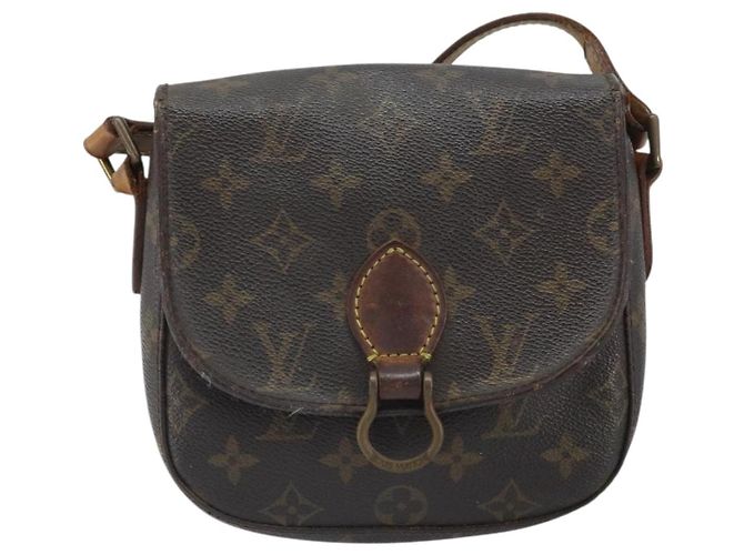 LOUIS VUITTON Monogram Schultertasche Saint Cloud PM M51244 LV Auth BA10464 Monogramm - Ansicht 13