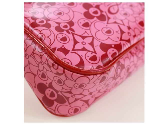 LOUIS VUITTON Pochette Accessoires Cosmic Blossom Pouch Rosa M93166 Auth 170877V - vista 14