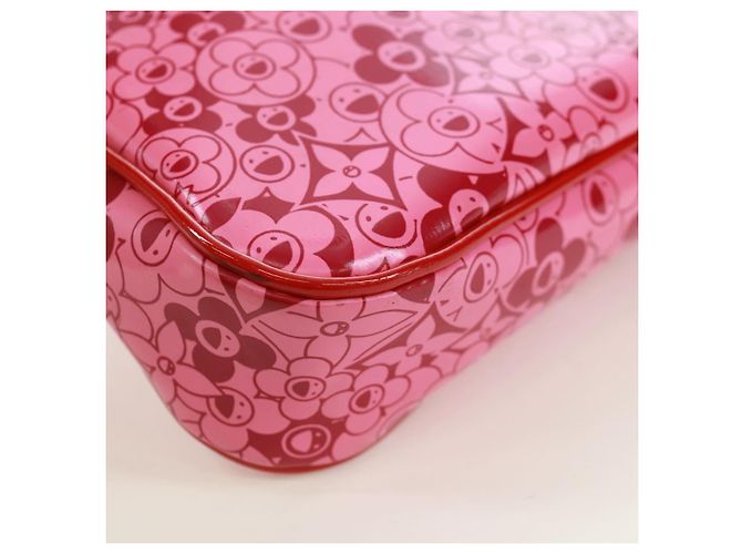 LOUIS VUITTON Pochette Accessoires Cosmic Blossom Pouch Rosa M93166 Auth 170877V - vista 16