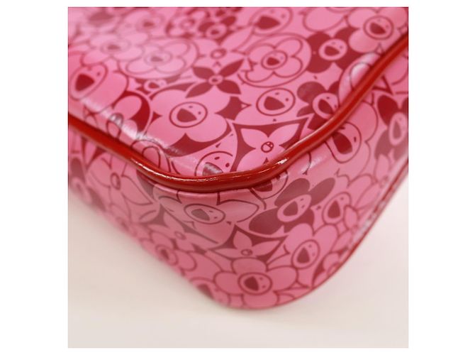 LOUIS VUITTON Pochette Accessoires Cosmic Blossom Pouch Rosa M93166 Auth 170877V - vista 17