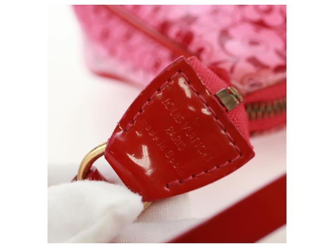 LOUIS VUITTON Pochette Accessoires Cosmic Blossom Pouch Rosa M93166 Auth 170877V - vista 18