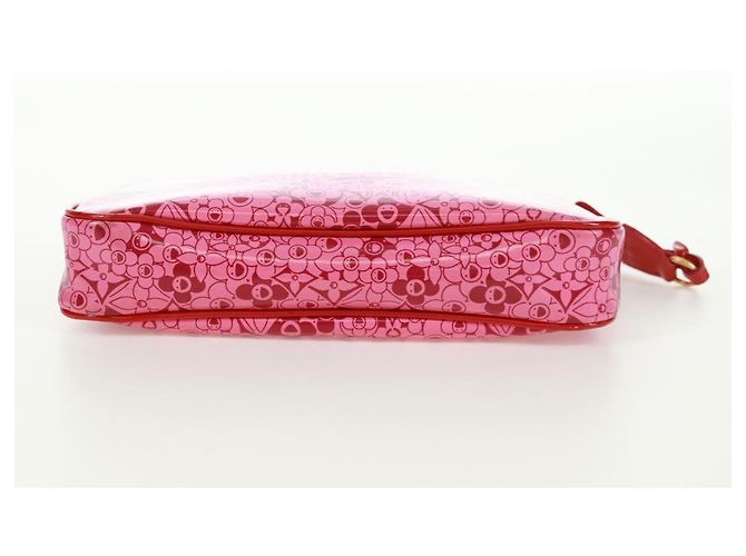 LOUIS VUITTON Pochette Accessoires Cosmic Blossom Pouch Rosa M93166 Auth 170877V - vista 5