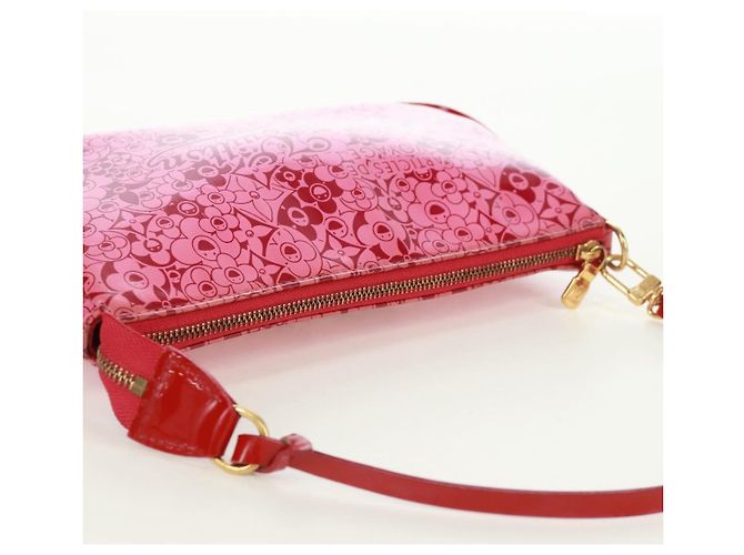 LOUIS VUITTON Pochette Accessoires Cosmic Blossom Pouch Rosa M93166 Auth 170877V - vista 6