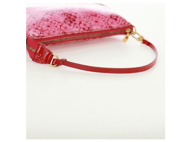 LOUIS VUITTON Pochette Accessoires Cosmic Blossom Pouch Rosa M93166 Auth 170877V - vista 7