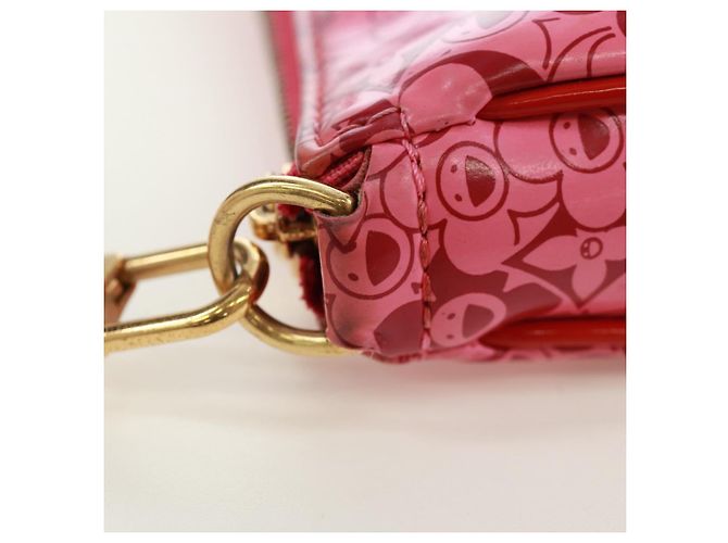 LOUIS VUITTON Pochette Accessoires Cosmic Blossom Pouch Rosa M93166 Auth 170877V - vista 9