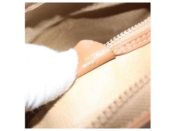Céline Borsa a mano in tela Macadam CELINE in pelle PVC marrone e oro Auth 172241 D'oro - vista 12