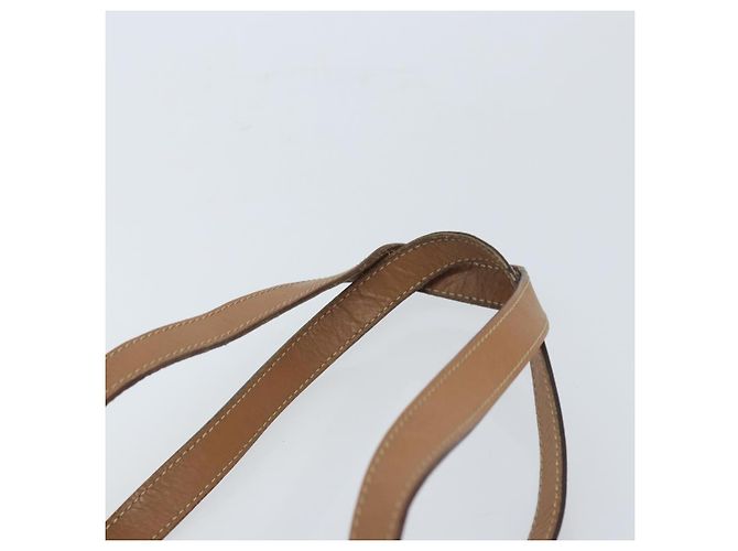 Céline Borsa a mano in tela Macadam CELINE in pelle PVC marrone e oro Auth 172241 D'oro - vista 8