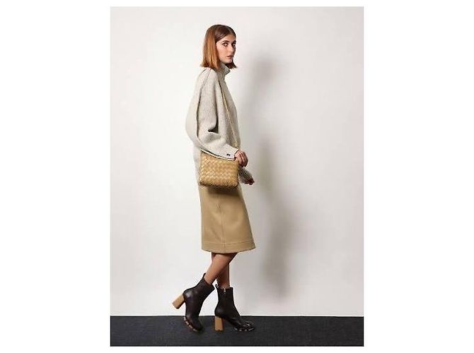 Botas Shore Bottega Veneta Castaño Beige - vista 11