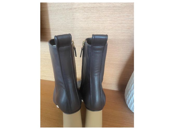 Botas Shore Bottega Veneta Castaño Beige - vista 7