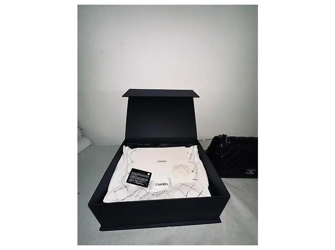 Timeless Chanel Zeitloser Klassischer Leder Schwarz - Ansicht 15