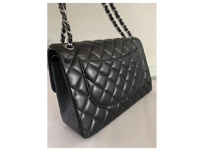 Timeless Chanel Zeitloser Klassischer Leder Schwarz - Ansicht 2