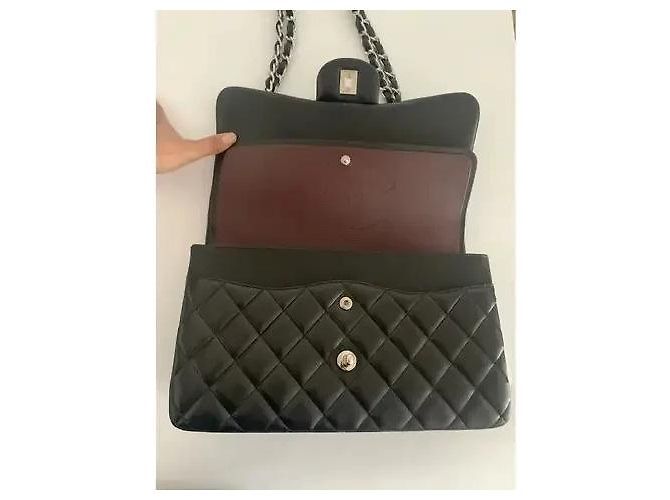 Timeless Chanel Zeitloser Klassischer Leder Schwarz - Ansicht 5