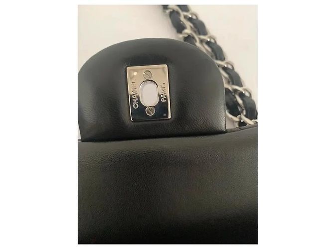 Timeless Chanel Zeitloser Klassischer Leder Schwarz - Ansicht 6