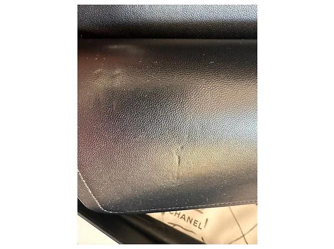 Timeless Chanel Zeitloser Klassischer Leder Schwarz - Ansicht 8