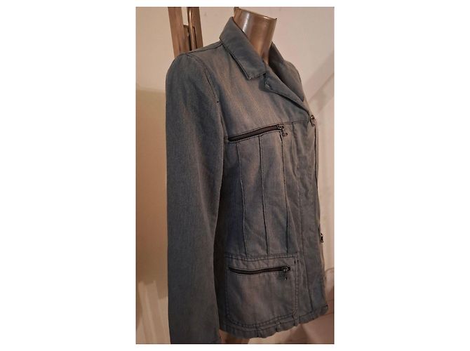 Calvin Klein Jeans Denimjacke Grau - Ansicht 11