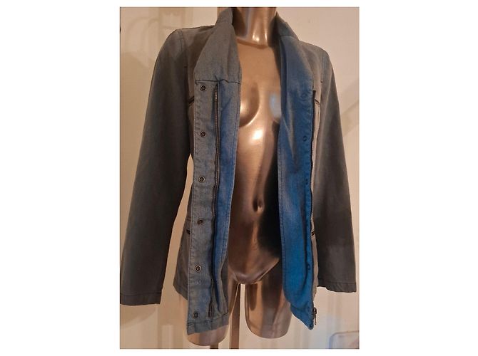Calvin Klein Jeans Denimjacke Grau - Ansicht 14