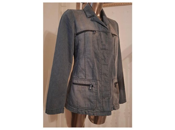 Calvin Klein Jeans Denimjacke Grau - Ansicht 20