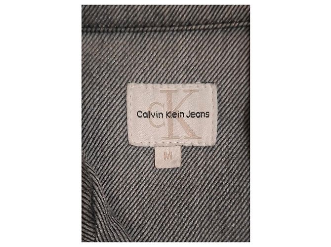 Calvin Klein Jeans Denimjacke Grau - Ansicht 4